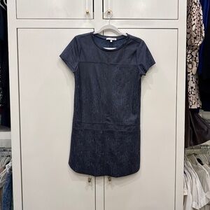 Lavender brown dress